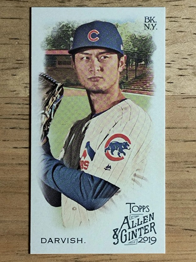 2019 Topps Allen and Ginter Mini #371 Yu Darvish SP