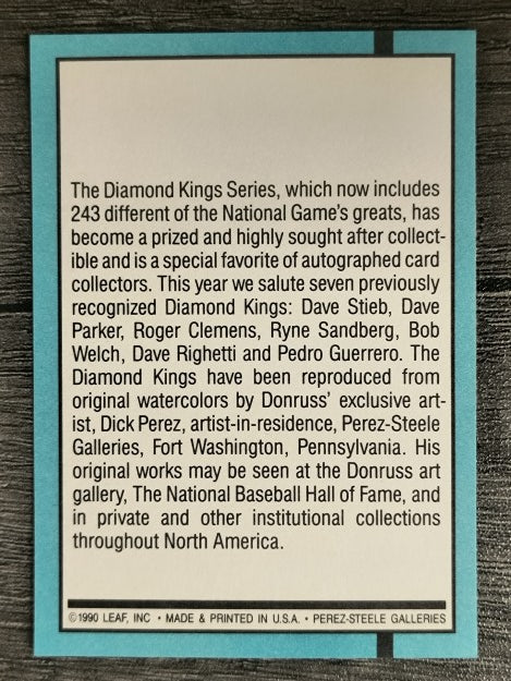 1991 Donruss #27 DK Checklist 1-27