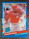 1991 Donruss #30 Bernard Gilkey RR