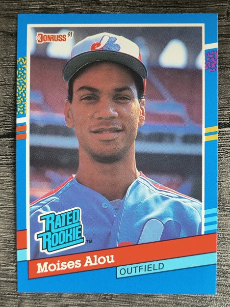 1991 Donruss #38 Moises Alou RR