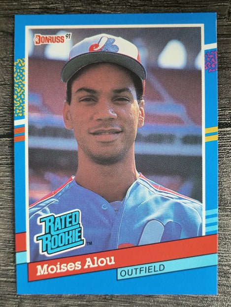 1991 Donruss #38 Moises Alou RR