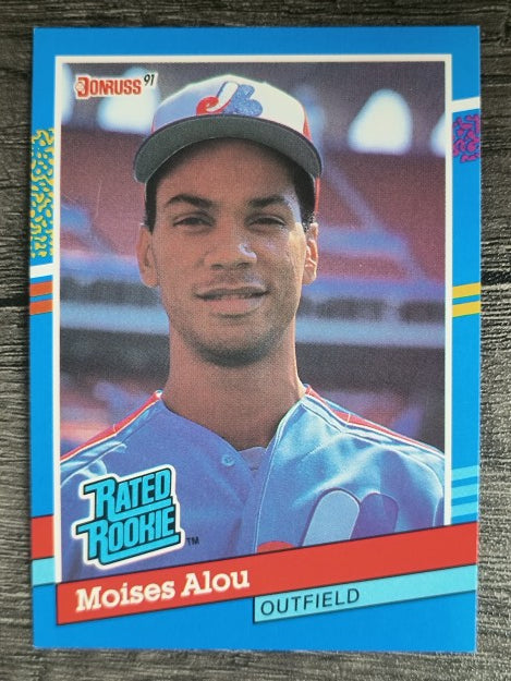 1991 Donruss #38 Moises Alou RR
