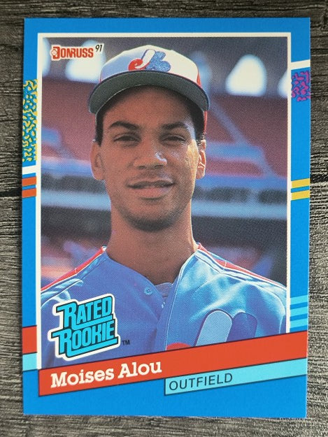 1991 Donruss #38 Moises Alou RR