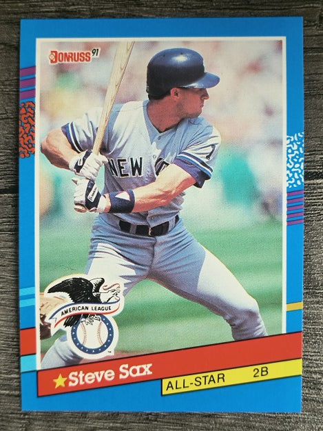 1991 Donruss #48 Steve Sax AS