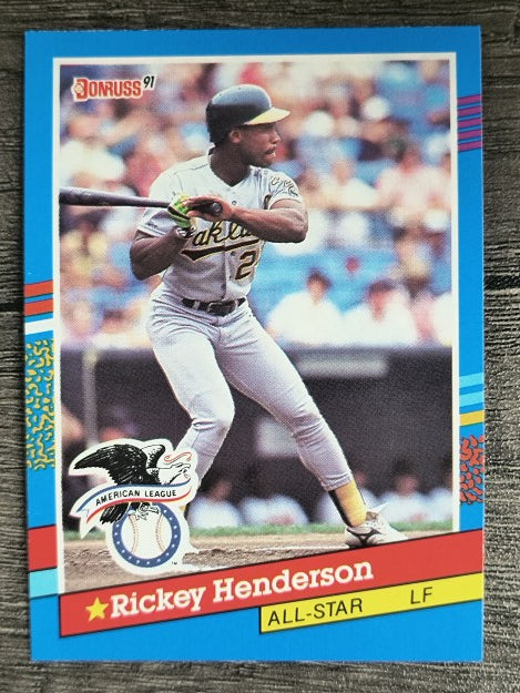 1991 Donruss #53 Rickey Henderson AS