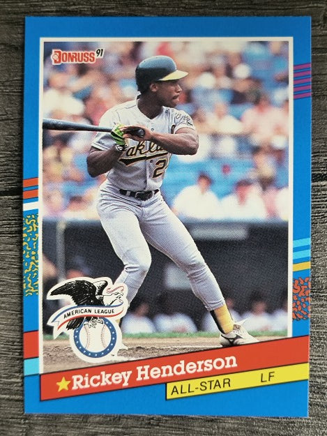 1991 Donruss #53 Rickey Henderson AS