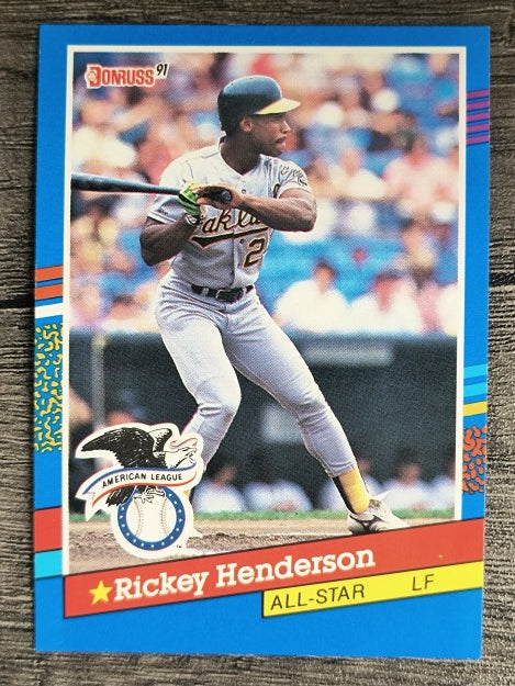 1991 Donruss #53 Rickey Henderson AS