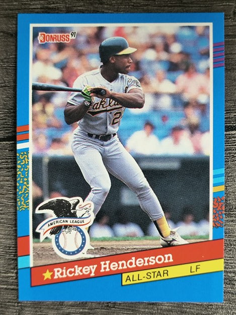 1991 Donruss #53 Rickey Henderson AS