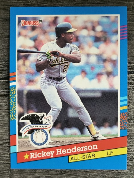 1991 Donruss #53 Rickey Henderson AS