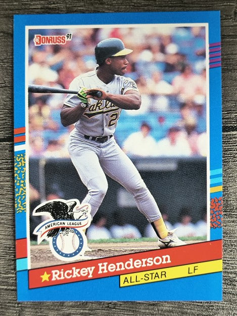 1991 Donruss #53 Rickey Henderson AS