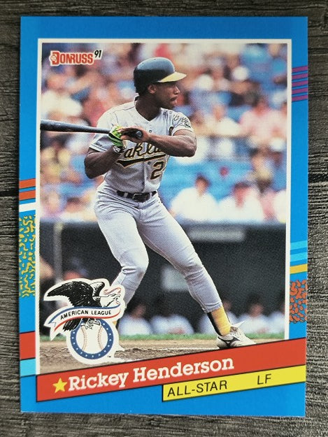 1991 Donruss #53 Rickey Henderson AS