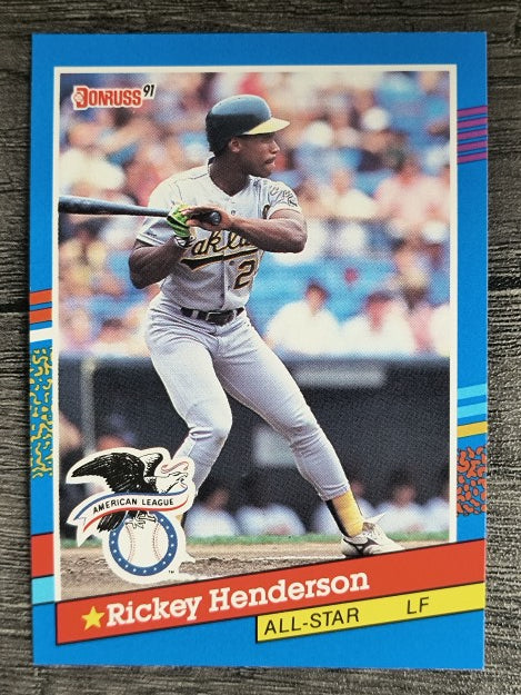 1991 Donruss #53 Rickey Henderson AS