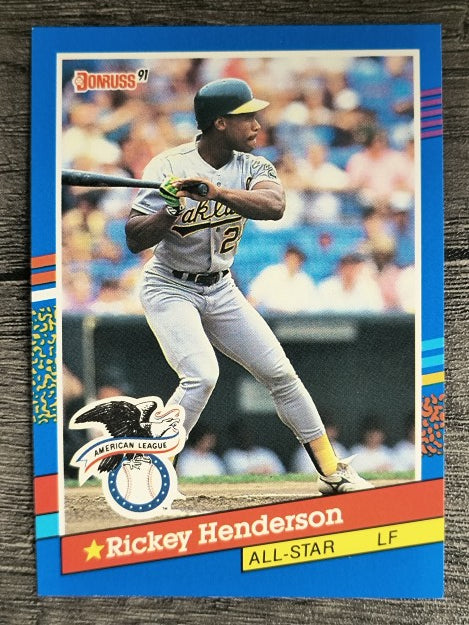 1991 Donruss #53 Rickey Henderson AS