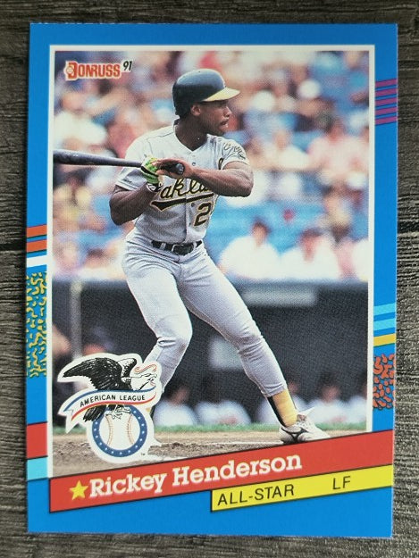 1991 Donruss #53 Rickey Henderson AS