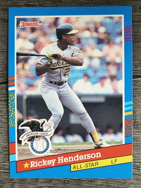 1991 Donruss #53 Rickey Henderson AS