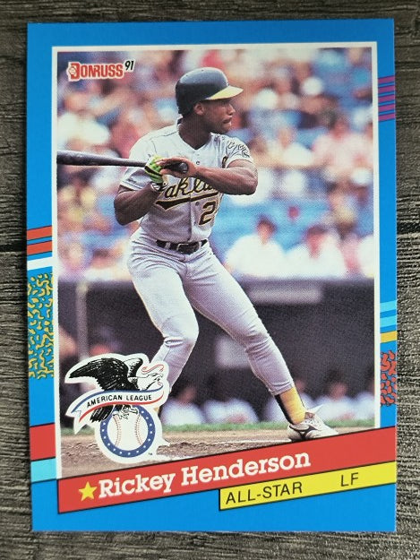 1991 Donruss #53 Rickey Henderson AS