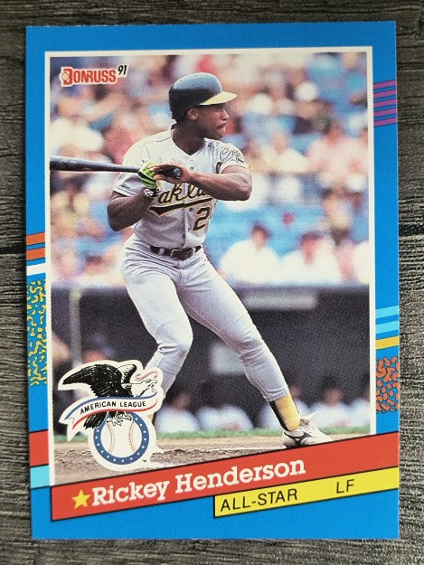 1991 Donruss #53 Rickey Henderson AS