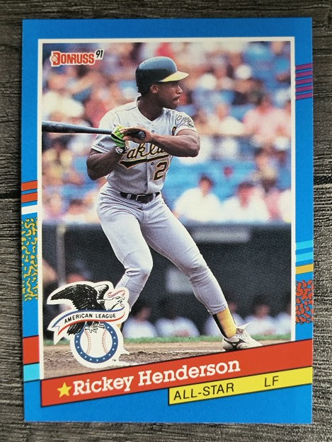 1991 Donruss #53 Rickey Henderson AS