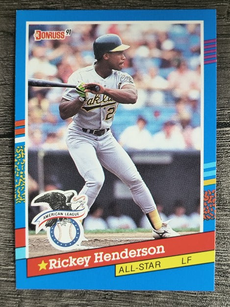 1991 Donruss #53 Rickey Henderson AS