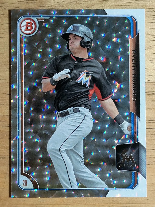 2015 Bowman Prospects Silver Ice #BP79 Avery Romero