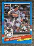 1991 Donruss #56 Mark McGwire AS