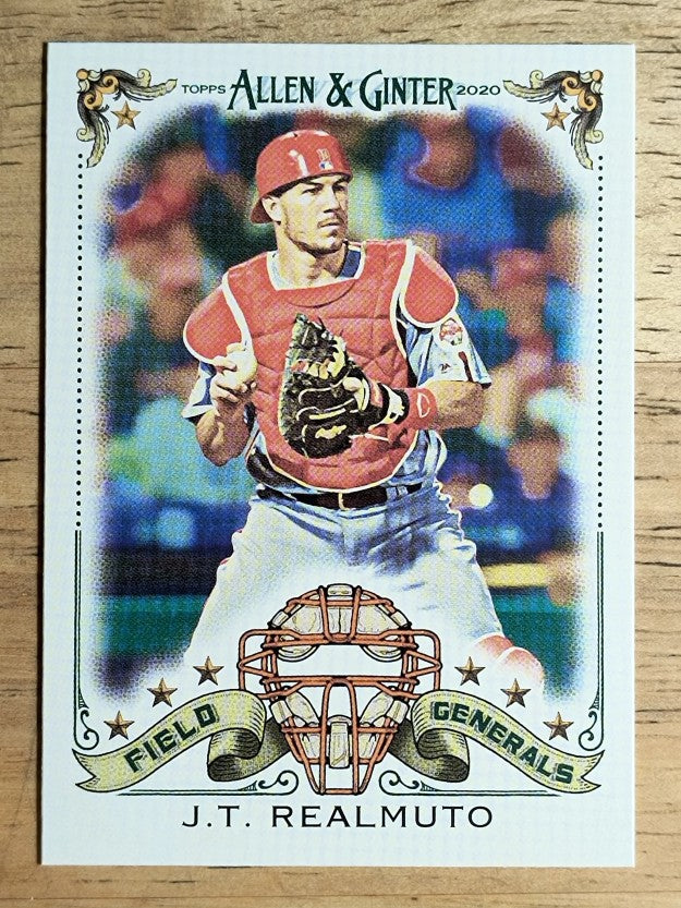 2020 Topps Allen and Ginter Field Generals #FG15 J.T. Realmuto