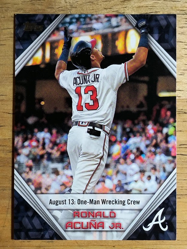2019 Topps Ronald Acuna Highlights #RA26 Ronald Acuna Jr.