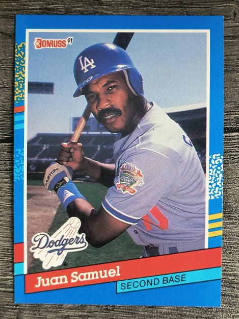 1991 Donruss #62 Juan Samuel