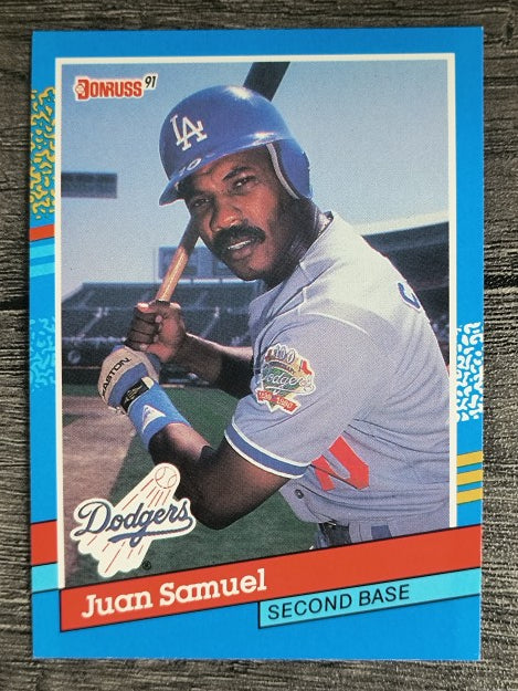 1991 Donruss #62 Juan Samuel
