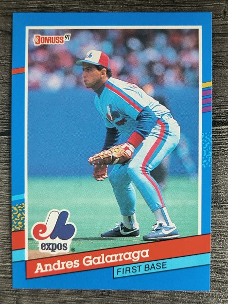 1991 Donruss #68 Andres Galarraga