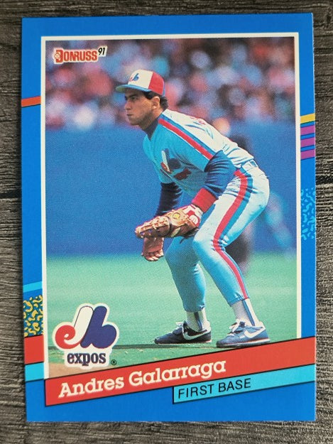 1991 Donruss #68 Andres Galarraga