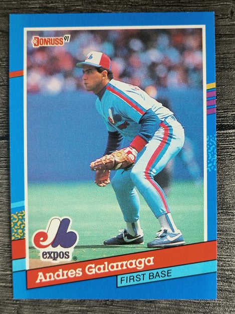 1991 Donruss #68 Andres Galarraga