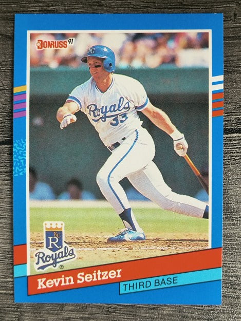 1991 Donruss #73 Kevin Seitzer