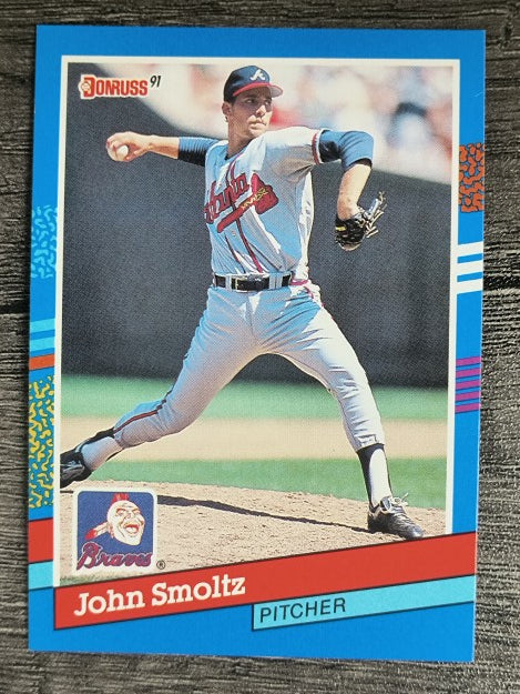 1991 Donruss #75 John Smoltz