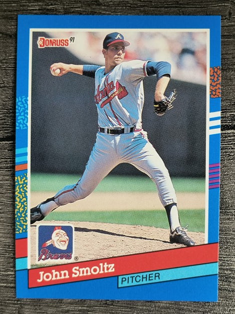 1991 Donruss #75 John Smoltz