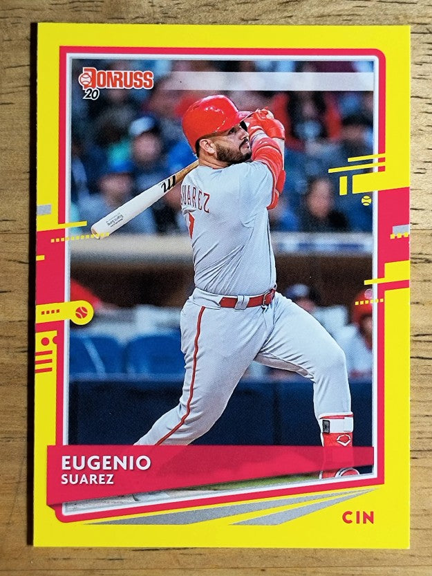 2020 Donruss Yellow #124 Eugenio Suarez