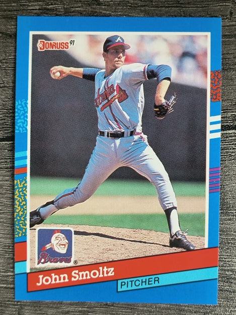 1991 Donruss #75 John Smoltz