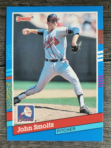 1991 Donruss #75 John Smoltz