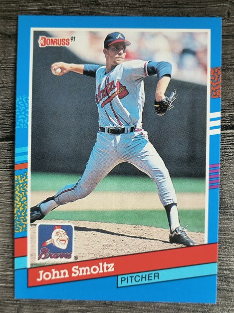1991 Donruss #75 John Smoltz