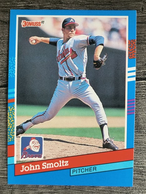 1991 Donruss #75 John Smoltz