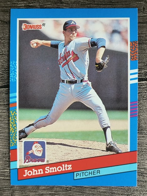 1991 Donruss #75 John Smoltz