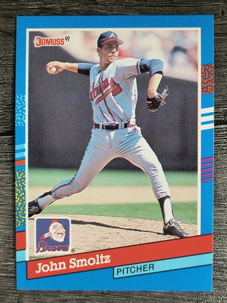 1991 Donruss #75 John Smoltz