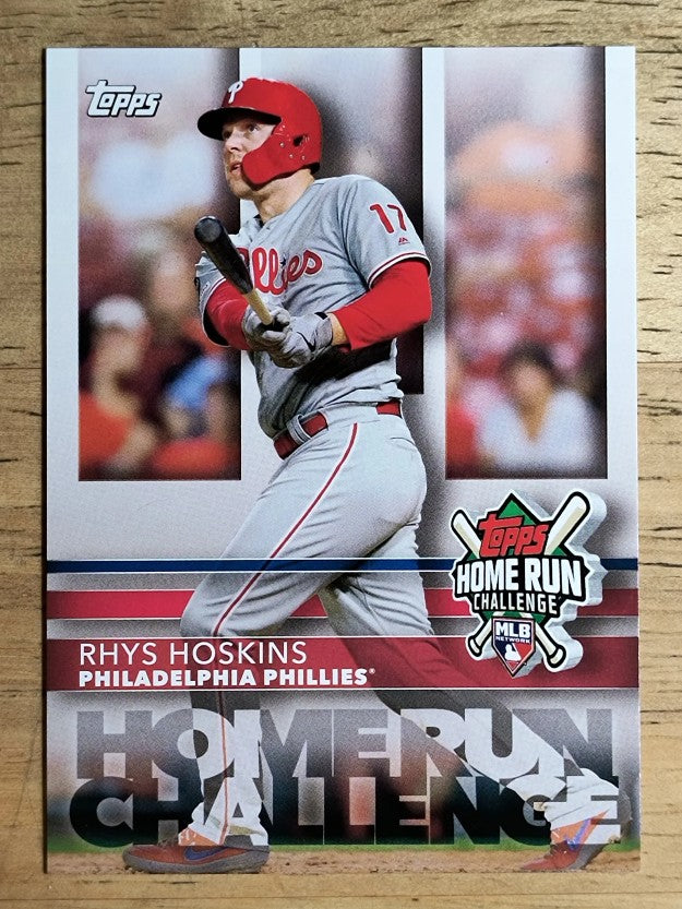 2020 Topps Home Run Challenge Code Cards Series 2 #HRC30 Rhys Hoskins