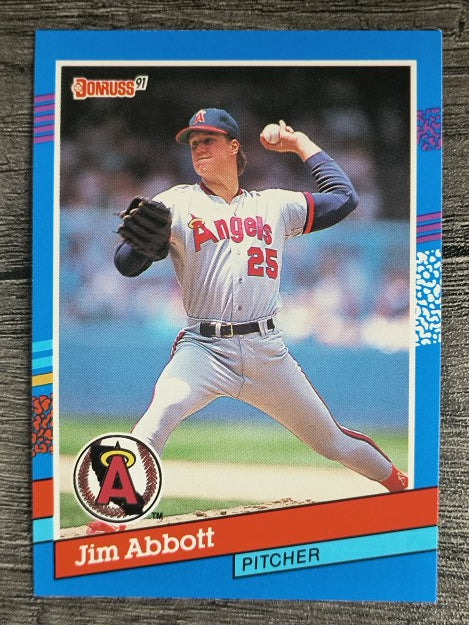 1991 Donruss #78 Jim Abbott