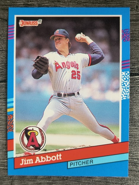 1991 Donruss #78 Jim Abbott