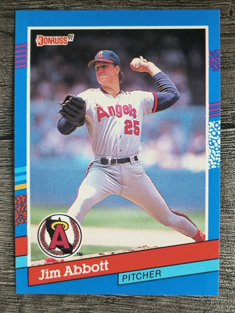 1991 Donruss #78 Jim Abbott