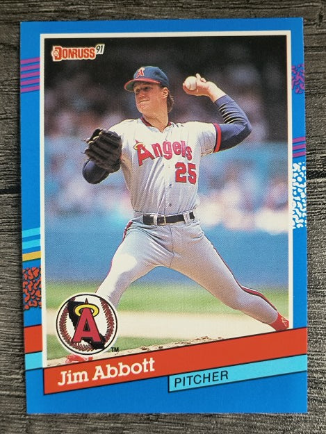 1991 Donruss #78 Jim Abbott