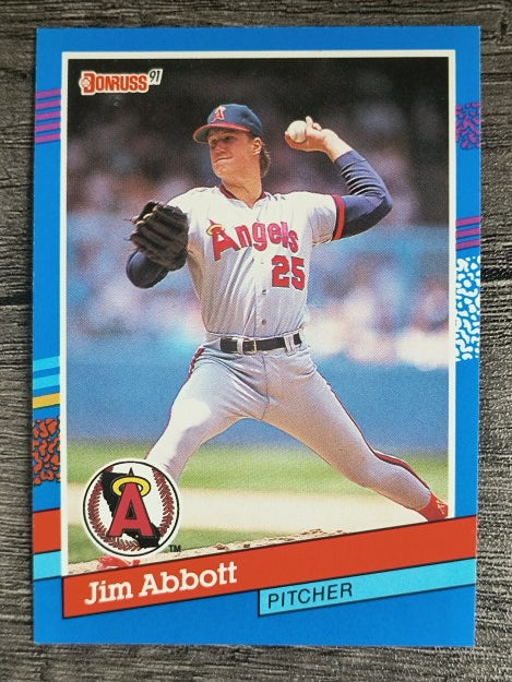 1991 Donruss #78 Jim Abbott