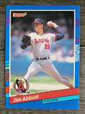 1991 Donruss #78 Jim Abbott