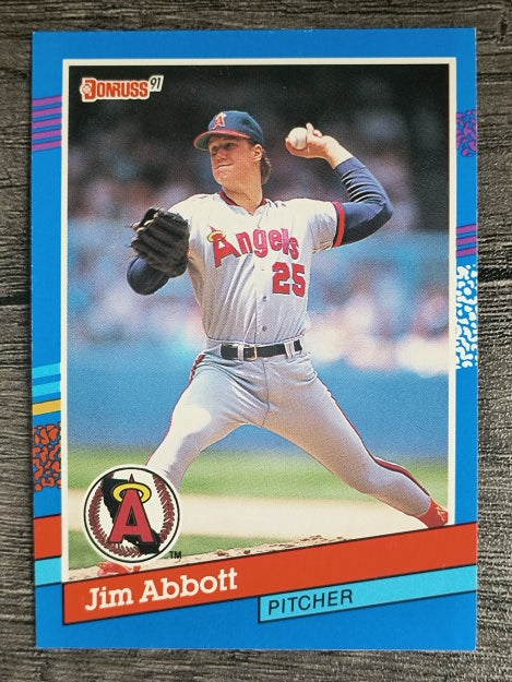 1991 Donruss #78 Jim Abbott